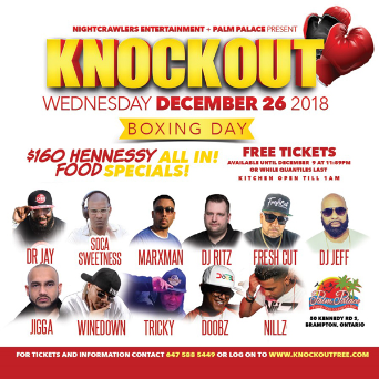 KNOCKOUT - Boxing Day