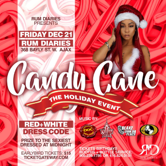 RumDiaries -- Candy Cane - The Holiday Event