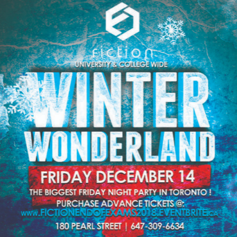 END OF EXAMS PARTY @ FICTION NIGHTCLUB | FRIDAY DEC 14TH