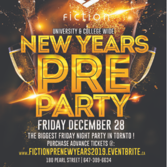 PRE NEW YEARS PARTY @ FICTION NIGHTCLUB | FRIDAY DEC 28TH