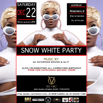 Snow White Party Hosted By Nqobile From Ceo Dance  & Bristish Got Talent 