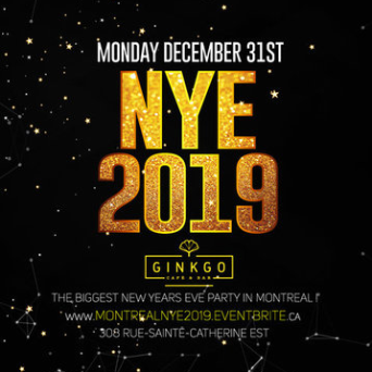 Montreal Nye 2019 @ Ginkgo Nightclub | The Biggest New Years Eve Party In M 