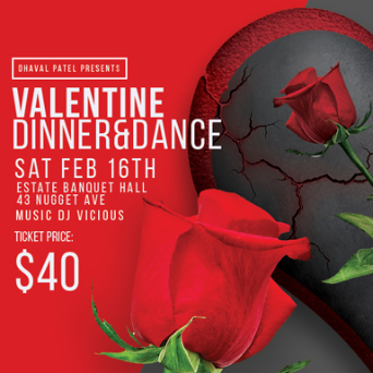 Dhaval Patel - Valentine Dinner and Dance