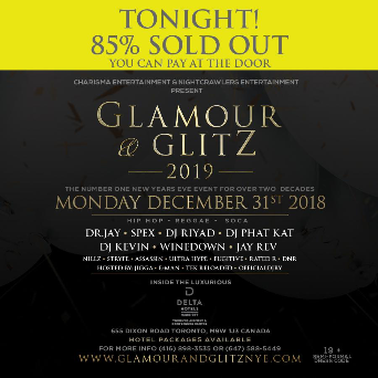 Glamour & Glitz 2019 - The Number One New Year's Gala 