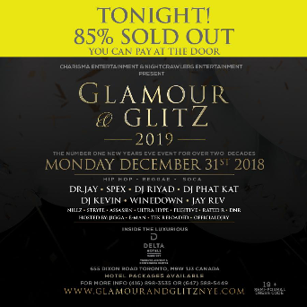 Glamour & Glitz 2019 - The Number One New Year's Gala