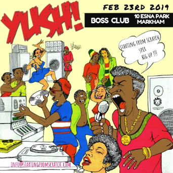 YUSH - A JOURNEY THROUGH REGGAE MUSIC - FEB 23rd