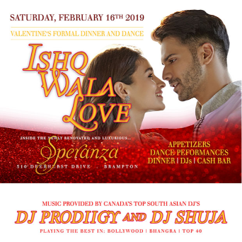 ISHQ WALA LOVE - Valentine's Formal Dinner & Dance