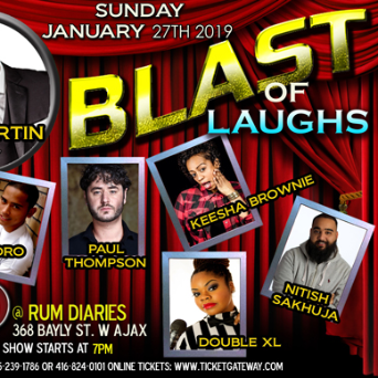 Rum Diaries - Blast Of Laughs 2019