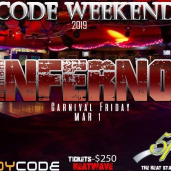 Code Weekend - Inferno Carnival Friday 