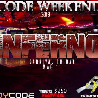 Code Weekend - Inferno Carnival Friday