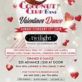 Valentines Dance Feat. Coconut Club Band Live