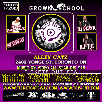 GROWN SCHOOL VIDEO MUSIC PARTY