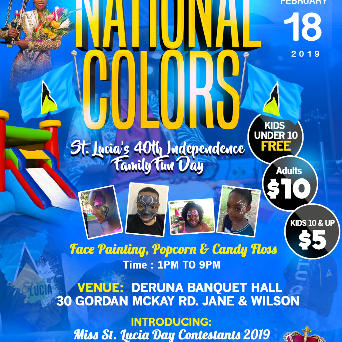 NATIONAL COLORS FAMILY DAY FUN