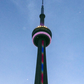 Emancipation Day Lighting of the CN Tower