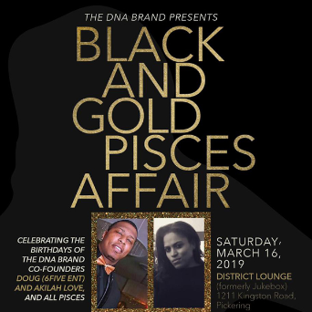 The DNA Brand -- Black And Gold Pisces Affair