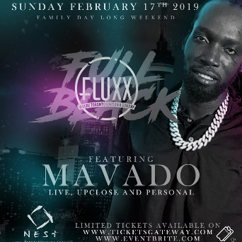 FLUXX FULL BLACK MAVADO LIVE