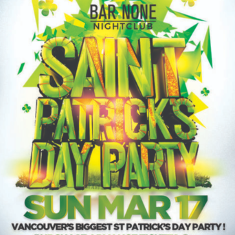 Vancouver St Patrick's Party 2019 @ Bar None Nightclub | Official Mega Part 