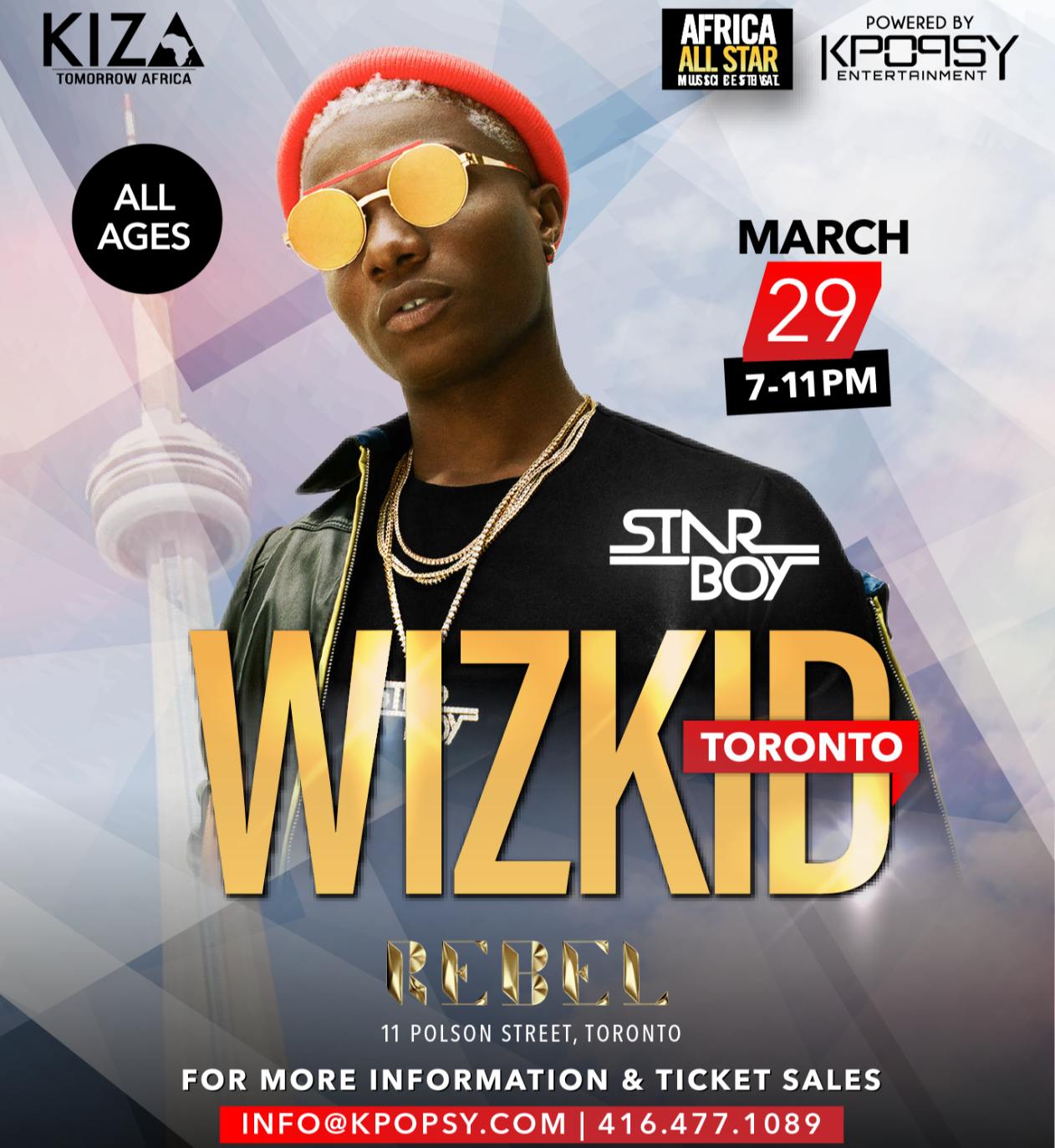 Wizkid Live in Toronto