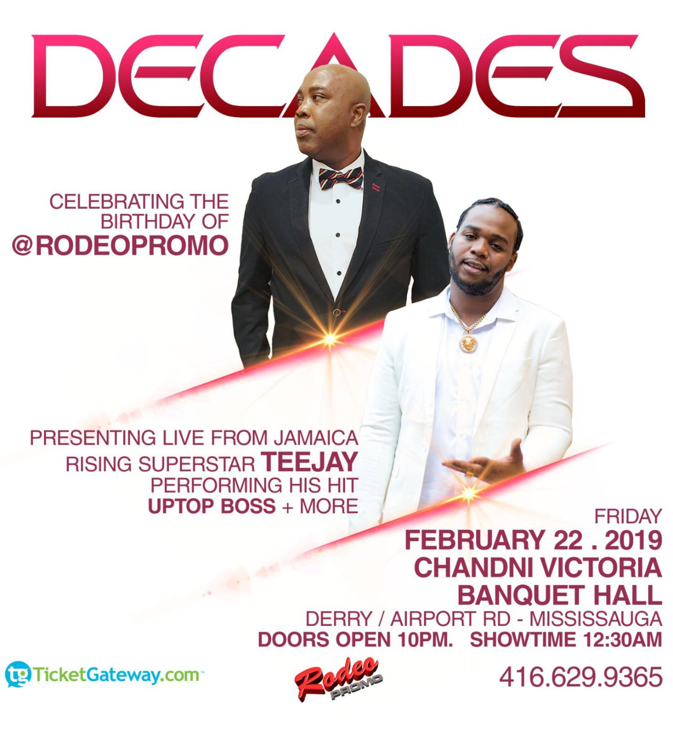 DECADES -- Celebrating The Birthday of RODEO PROMO