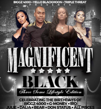 Magnificent - Black - Three Some Lifestyle Edition