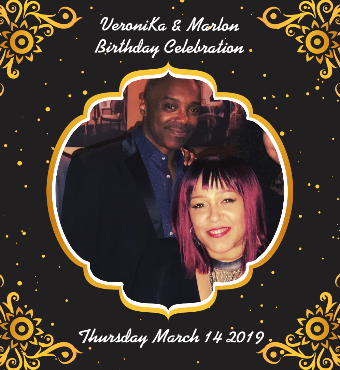 VeroniKa & Dee Jay Marlon Mack  Birthday Celebration