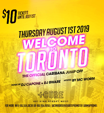 WELCOME TO TORONTO : THE OFFICIAL CARIBANA JUMP OFF PARTY