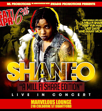 SHANEO -- A MILL FI SHARE EDITION -- Live In Concert