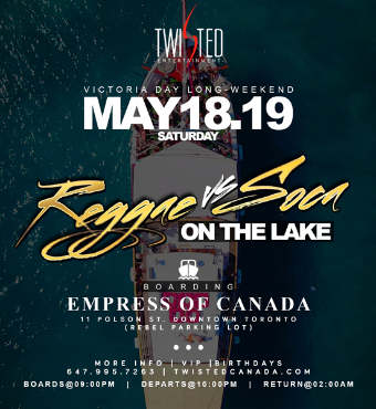 Reggae Vs Soca On The Lake | May 18th 2019 | Long Weekend Saturday
