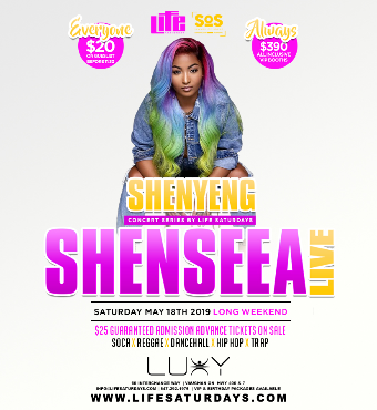 Shenseea Live In Concert | Saturday May 18th