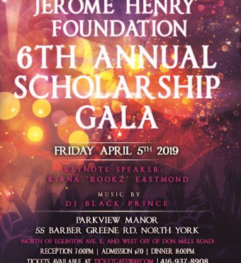 Jerome Henry 6th Annual Scholarship Gala 