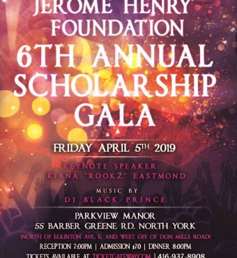 Jerome Henry 6th Annual Scholarship Gala