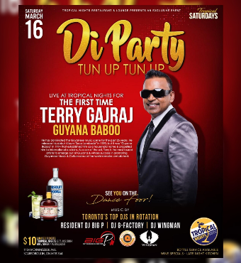 Di Party Tun Up FEAT. Terry Gajraj #GUYANABABOO