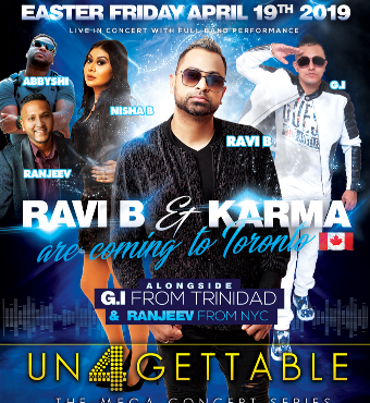 Unforgettable Mega Concert Series Ravi b and Karma FT GI