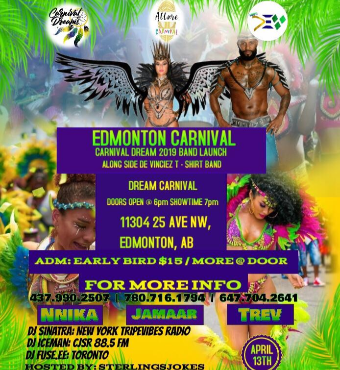 Carnival Dream Band Launch ( Edmonton 2019) 