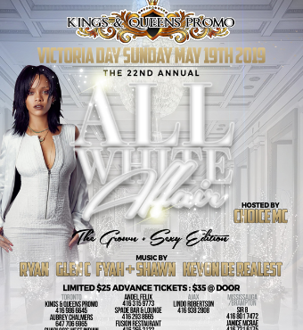 Kings and Queens Promo - All White Affair