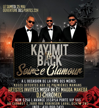 Kayimit Is Back - Soiree Glamour 
