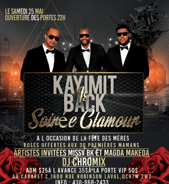 Kayimit Is Back - Soiree Glamour