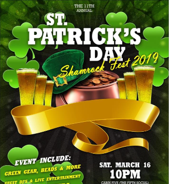 11th Annual Shamrock Fest St. Patrick’s Day 