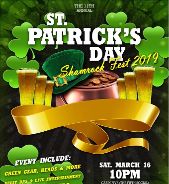 11th Annual Shamrock Fest St. Patrick’s Day