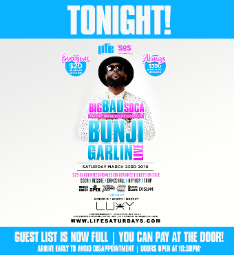 Bunji Garlin Live in Concert | Saturday March 23rd