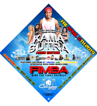 FRESH FRIDAYS KAMA SUTRA FEAT: FIMBA FROM ST.VINCENT@CALYPSOHUT (BRAMPTON)