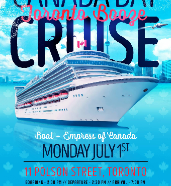 Canada Day Toronto Booze Cruise