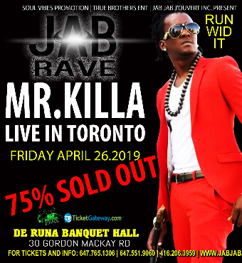 MR KILLA LIVE - Jab Rave 3