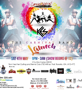 Carnival Nationz Band Launch - 2019
