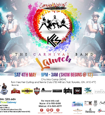 Carnival Nationz Band Launch - 2019 