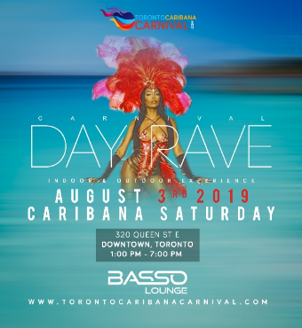 Carnival Day Rave | Day Party | Indoor & Outdoor | Caribana Saturday 2019