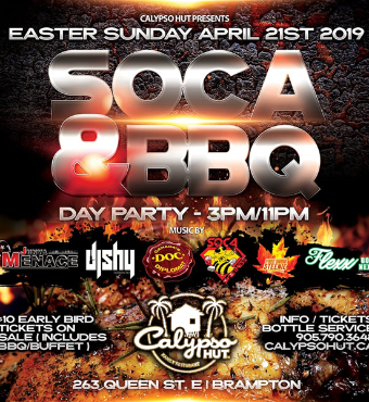 Soca And BBQ - Easter Sunday