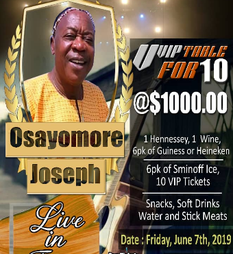 Ambassador Osayomore Joseph Live In Toronto 