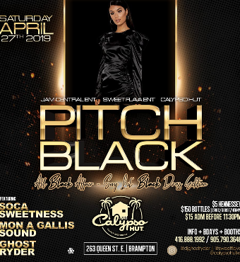Pitch Black - Feat: Soca Sweetness | Judgementday and more@ Calypso Hut