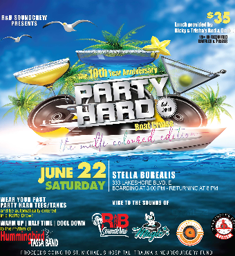 Party Hard - Boat Cruise | 10th Year Anniversary